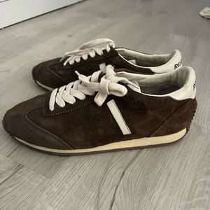 Brown re done sneakers :)